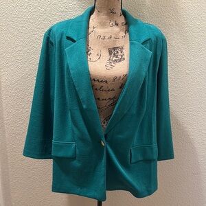 NYCC Green Plus Size Blazer